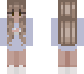blue sweater w/ mushroom !