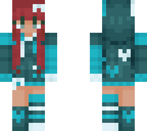 cyan flames // 3/5