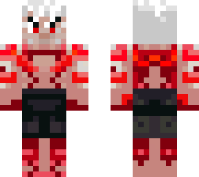 demon white hair
