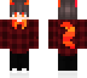 fire demon wolf boy