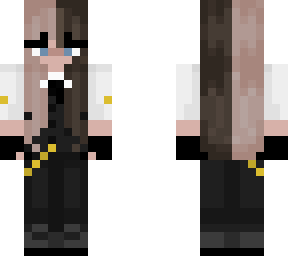 girl in suit/split hair part 2
