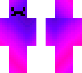 gradient mustache man