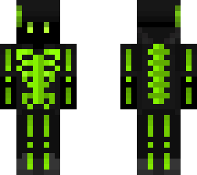 green skelet/sans
