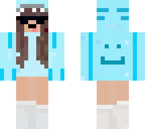 happy shark girl with sunglasses