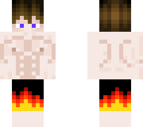 hellflip - fire shorts