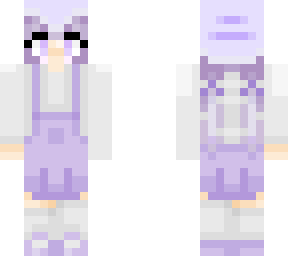 lilac deer with purple hat