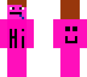 pink man