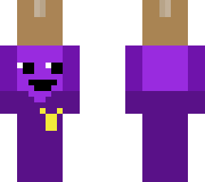 purple guy with box
