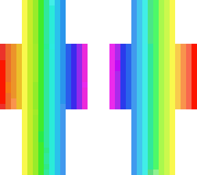 rainbow colours