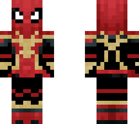 spiderman integrated suit whit peter parker
