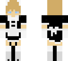 blond maid boy <3