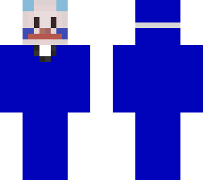 blue clown