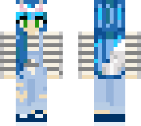 blue fox girl