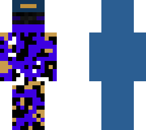 cool enderman with mask