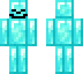 diamond with eyes