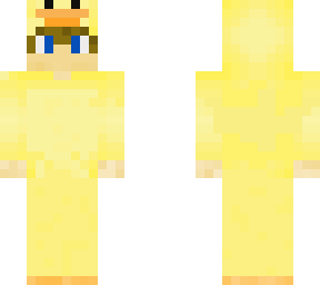 duck suit blonde guy