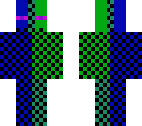 enderman in a different colour’s