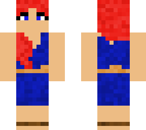 girl in a dress