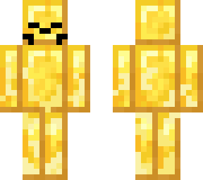 gold with eyes