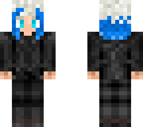hoodie and blue fade