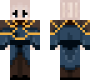 man wearing blue
