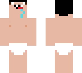noob baby ***** with underpants