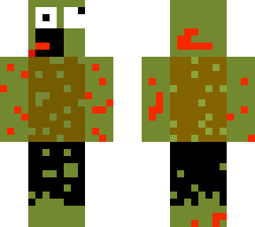 not minecraft zombie