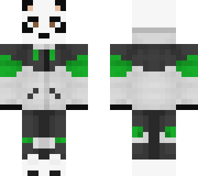 panda abrigado