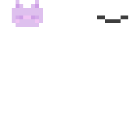 purple cat mask