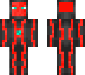 red computer robot
