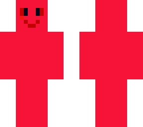 red men with face