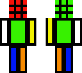 rubix cube man