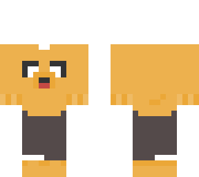 simple pastel jake the dog jumper template