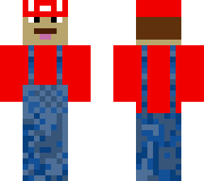 the first ever minecraft skin ever created but updated