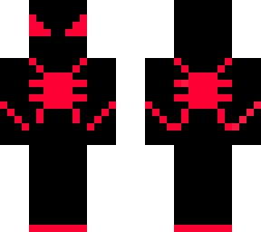 venom spiderman but red
