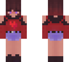 ?? red e-girl ??