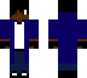 blue lightning fairy tail skin with blue gloves