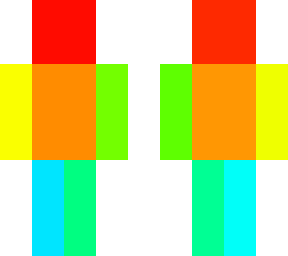 colorful person