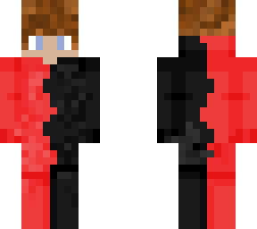 half red half black male