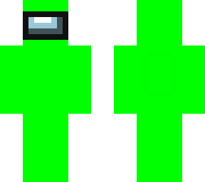 polygamer in among us suit (green)