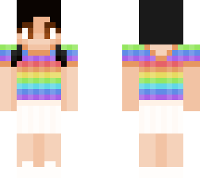 rainbow girl