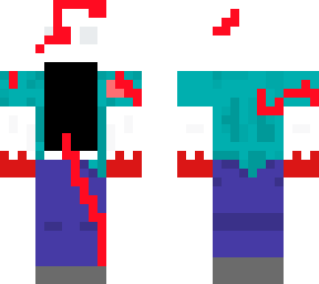 scp 096 with clothes but bloody
