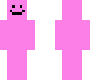 silly pink monster