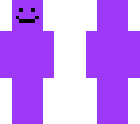 silly purple monster