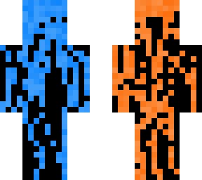 water/lava falling