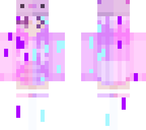 [pink and purlpe axolotl clasic 4px]