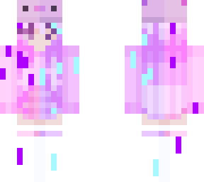 [pink and purlpe axolotl slim(3px)]