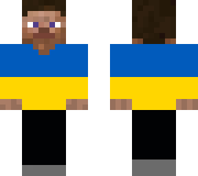#saveukraine steve with ukraine flag shirt