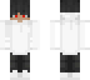 anime boy with red eyes