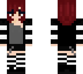 black and white stripes